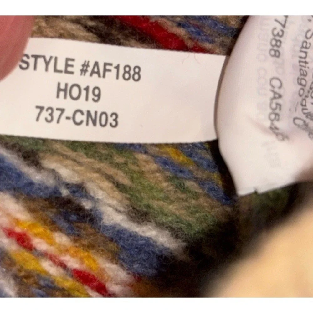 J Crew‎ Fair Isle Lambswool Sweater Mens Large Multicolor Crewneck Pullover